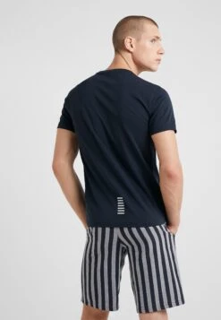 EA7 Emporio Armani Print T-Shirt - Navy -Total Wear Store 4f1d91ac09174551928909e4a4e802f2