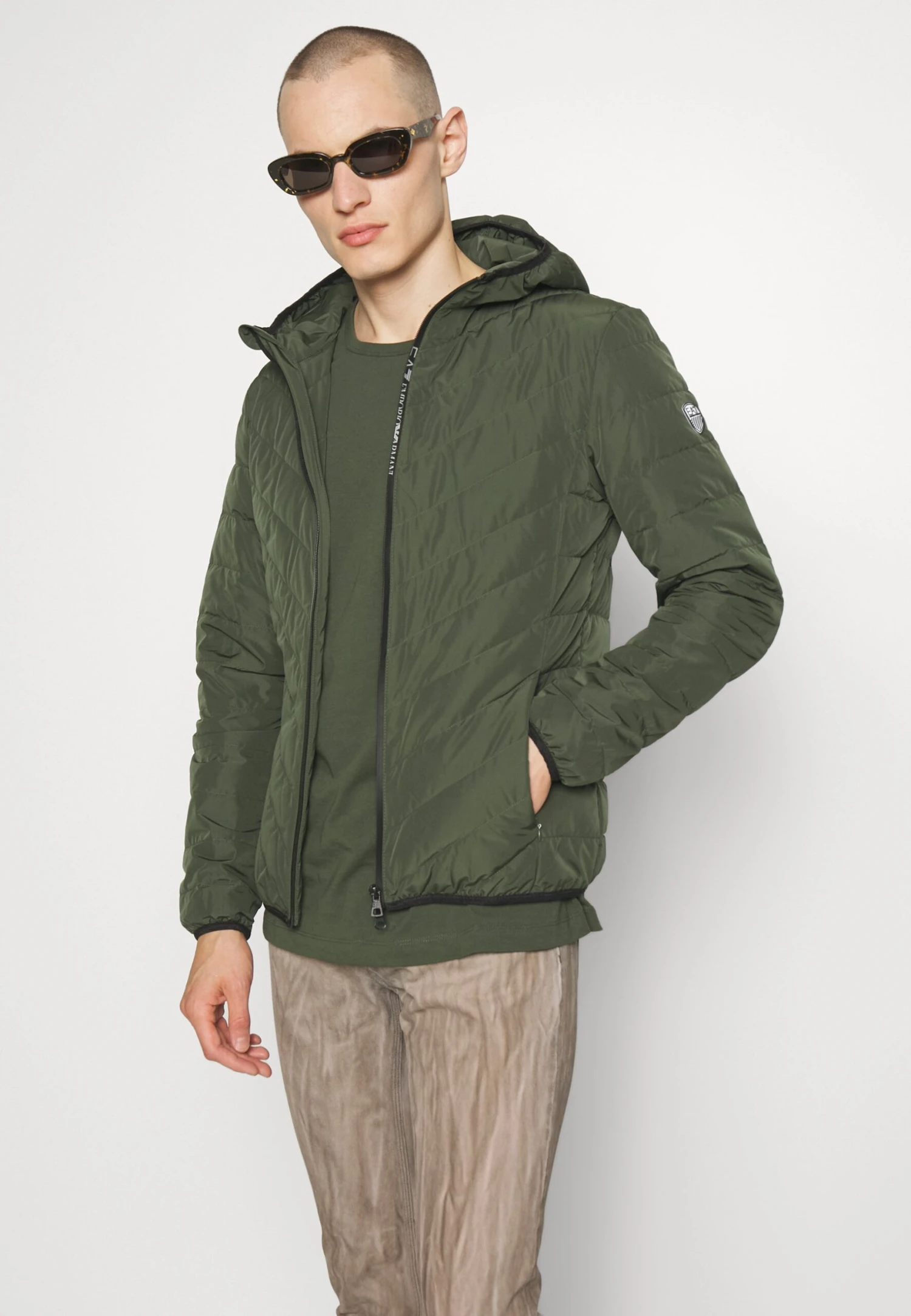 EA7 Emporio Armani Jacket - Down Jacket - Verde Scuro 7 EA7 Emporio Armani Jacket - Down Jacket - Verde Scuro - Image 5