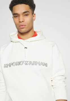 Emporio Armani Sweatshirt - Bianco Caldo -Total Wear Store 50203a3f323e4d228bc22962e12d8b80