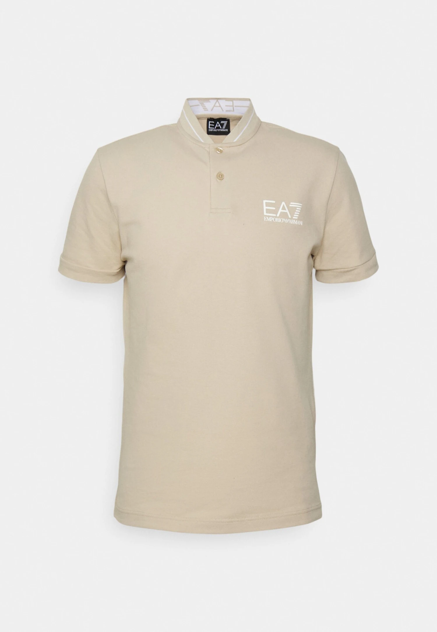 EA7 Emporio Armani Tennis Club Serafino - Polo Shirt - Oxford Tan 6 EA7 Emporio Armani Tennis Club Serafino - Polo Shirt - Oxford Tan - Image 4
