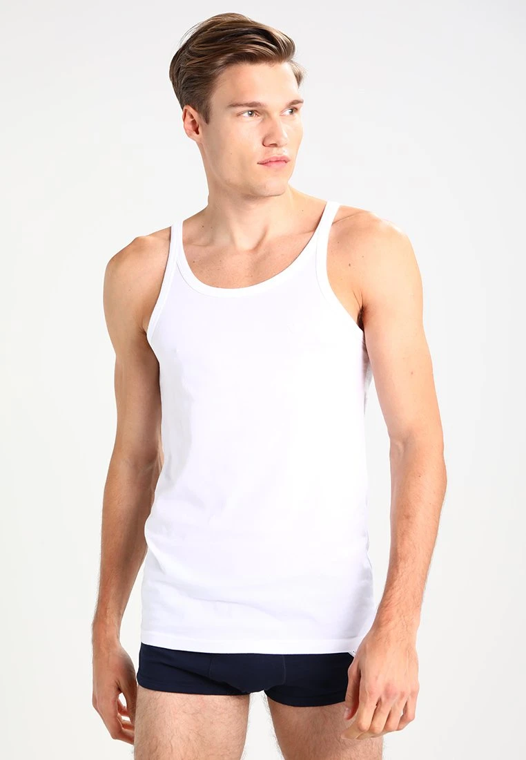 Emporio Armani 2 Pack - Undershirt - White 4 Emporio Armani 2 Pack - Undershirt - White - Image 2