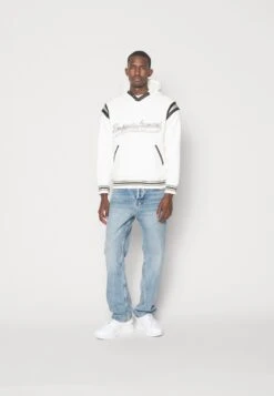Emporio Armani Hoodie - Vanilla Ice -Total Wear Store 50f45162ec2d4f69aae2bc30292401e3