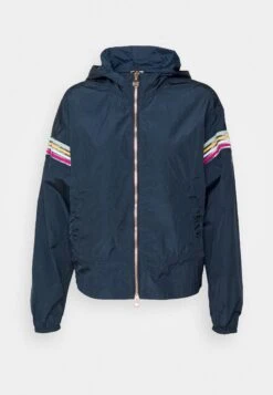 EA7 Emporio Armani Tennis Club Jacket - Windbreaker - Navy Blue -Total Wear Store 515d0e4079cf4aeab1ea9aba1ec37b69