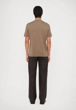 Emporio Armani Print T-shirt - Walnut -Total Wear Store 51cbf7d344ed47e4bdb0445ef5ff53c5