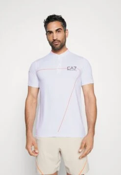 EA7 Emporio Armani Tennis Pro Serafino - Print T-Shirt - White