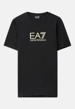 EA7 Emporio Armani TRAIN LABEL TEE BIG LOGO - Print T-shirt - Blue -Total Wear Store 52438c60bf6d43e9b76f2f92b062911b 1