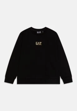 EA7 Emporio Armani UNISEX - Sweatshirt - Black/gold