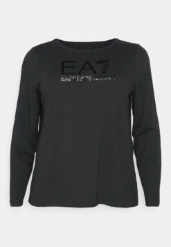 EA7 Emporio Armani Long Sleeved Top - Black -Total Wear Store 52ed680548264842b4692a77e91ca8dc