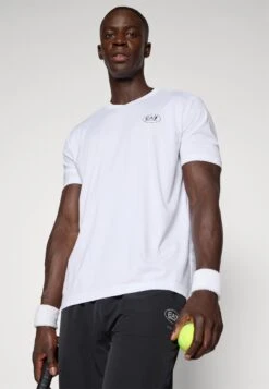 EA7 Emporio Armani TENNIS CLUB TEE - Basic T-shirt - White -Total Wear Store 533748a4140943c99cee5f275b1bc4f3