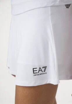 EA7 Emporio Armani TENNIS PRO CLASSIC SKIRT - Sports Skirt - Brilliant White -Total Wear Store 5383ee7aa52c4d2895c4ba3b9b8da67c