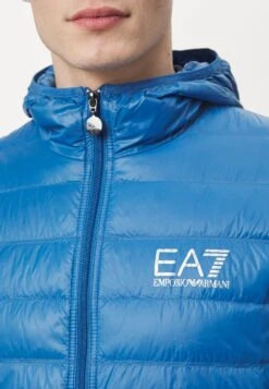 EA7 Emporio Armani Jacket - Down Jacket - Blue -Total Wear Store 538553bb603d4c46a1e072db2922e083