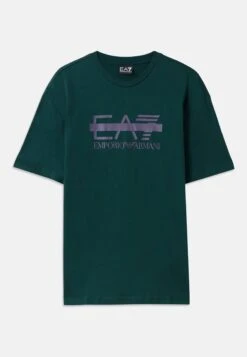 EA7 Emporio Armani TRAIN LOGO TEE - Print T-shirt - Ponderosa Pine 17 EA7 Emporio Armani TRAIN LOGO TEE - Print T-shirt - Ponderosa Pine -Total Wear Store 53ef71c5cae747629bd635da779228d0