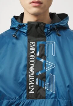 EA7 Emporio Armani Windbreaker - Blue -Total Wear Store 541ffe05bbe948f2911eff7f3812983c
