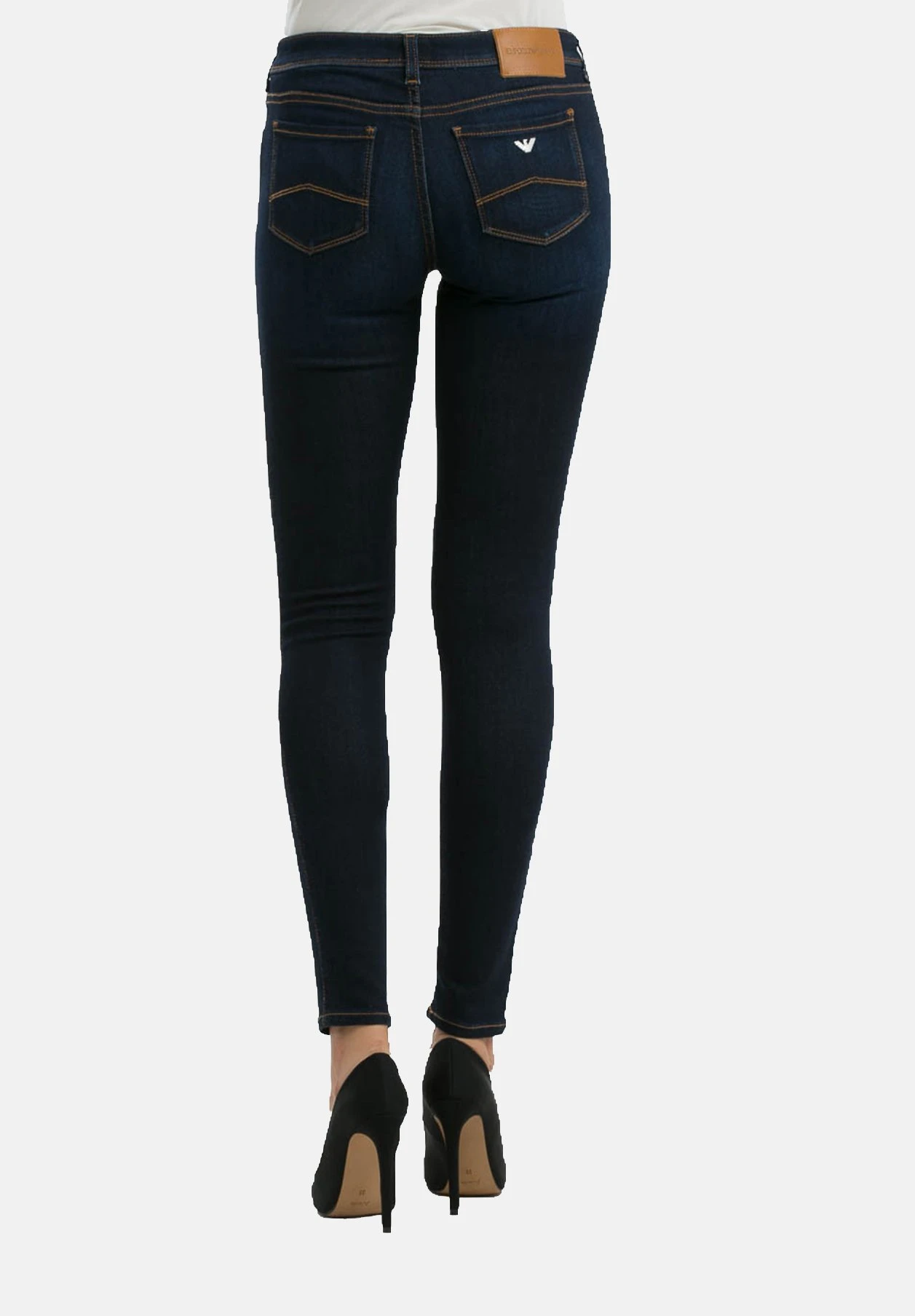 Emporio Armani Slim Fit Jeans - Blu 4 Emporio Armani Slim Fit Jeans - Blu - Image 2