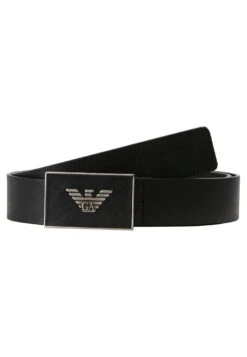 Emporio Armani Cintura Plate Belt - Belt - Black -Total Wear Store 5445d66a5a9d4f20a613b32d31d14664