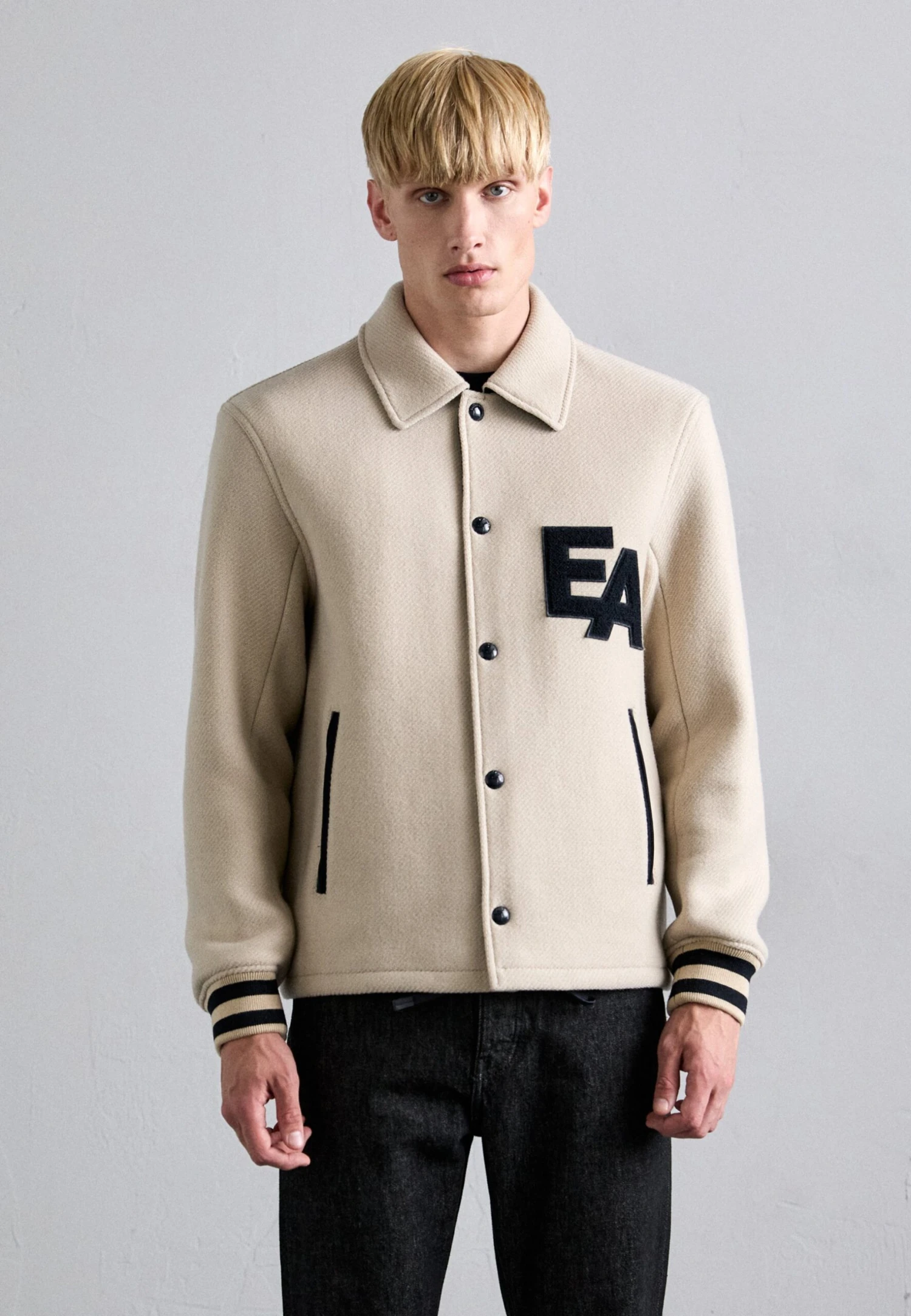 Emporio Armani BLOUSON JACKET - Summer Jacket - French Oak 3 Emporio Armani BLOUSON JACKET - Summer Jacket - French Oak