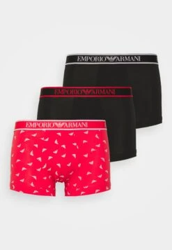 Emporio Armani 3 Pack - Pants - Nero/Red 12 Emporio Armani 3 Pack - Pants - Nero/Red -Total Wear Store 554f300391e04cdca4158f23a02dcc2a