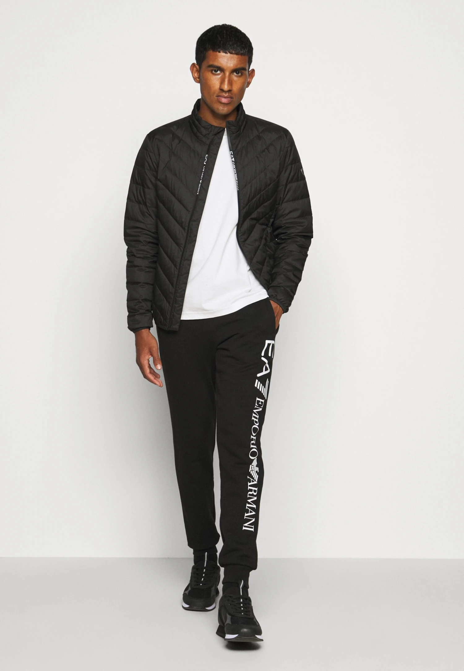 EA7 Emporio Armani Jacket - Down Jacket - Black 4 EA7 Emporio Armani Jacket - Down Jacket - Black - Image 2