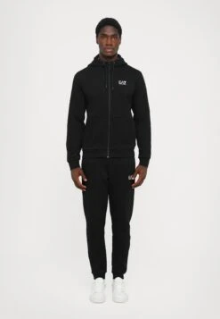 EA7 Emporio Armani TRAIN VISIBILITY SET - Tracksuit - Black