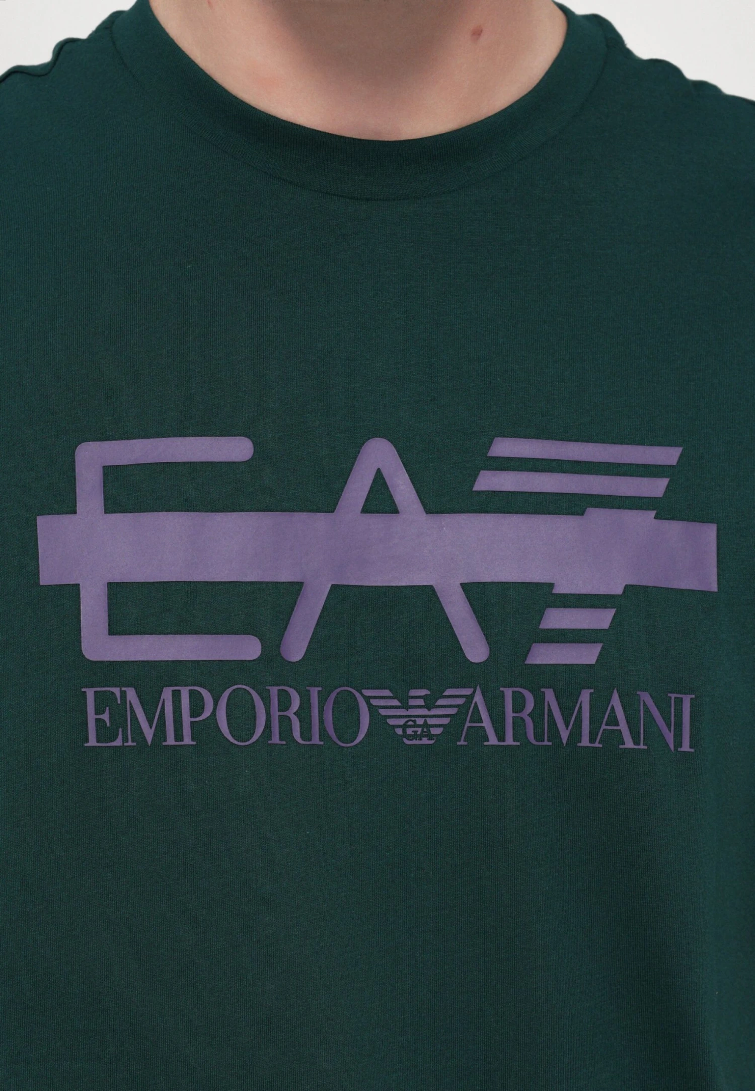 EA7 Emporio Armani TRAIN LOGO TEE - Print T-shirt - Ponderosa Pine 9 EA7 Emporio Armani TRAIN LOGO TEE - Print T-shirt - Ponderosa Pine - Image 7