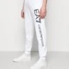 EA7 Emporio Armani Trouser - Tracksuit Bottoms - White/Black -Total Wear Store 560839bb5e0b401498c1a45dd2e79bb4