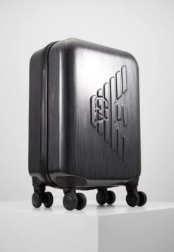 Emporio Armani Unisex - Wheeled Suitcase - Grey