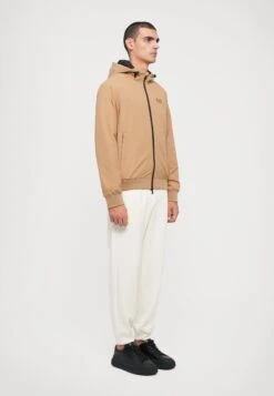 EA7 Emporio Armani TRAIN CORE HOODED - Light Jacket - Tigers Eye -Total Wear Store 566cad504d314906bae7ea09574a7b7e