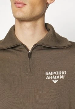 Emporio Armani Jumper - Taupe 15 Emporio Armani Jumper - Taupe -Total Wear Store 589bae152f334641a9bd72119dbfa30e