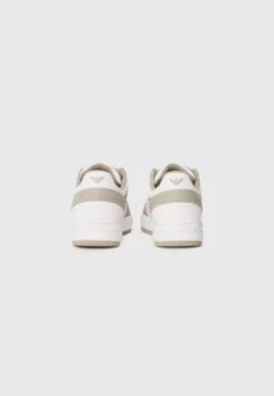 EA7 Emporio Armani SLASHER UNISEX - Trainers - London Fog/white -Total Wear Store 58aae95ad2934e33b35d7b43805ab9f7