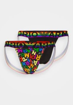 Emporio Armani Jockstrap 2 Pack - Briefs - Multicolor/Nero/Black -Total Wear Store 58c212c90fdf4f1c8a25b80b88973abe