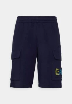 EA7 Emporio Armani Shorts - Tracksuit Bottoms - Dark Blue -Total Wear Store 59089768ce9b48fc86dc817be34b18f0