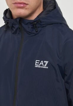 EA7 Emporio Armani CORE IDENTITY - Light Jacket - Armani Blue -Total Wear Store 59423ac2715e495a910049b1ac807207