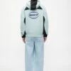 EA7 Emporio Armani TRAIN GRAPHIC SERIES HOODIE SPECIAL - Light Jacket - Blue Surf