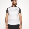 EA7 Emporio Armani Tennis Pro - Polo Shirt - White -Total Wear Store 599c4f3bda7b4456afd20f6e32dd0cf5