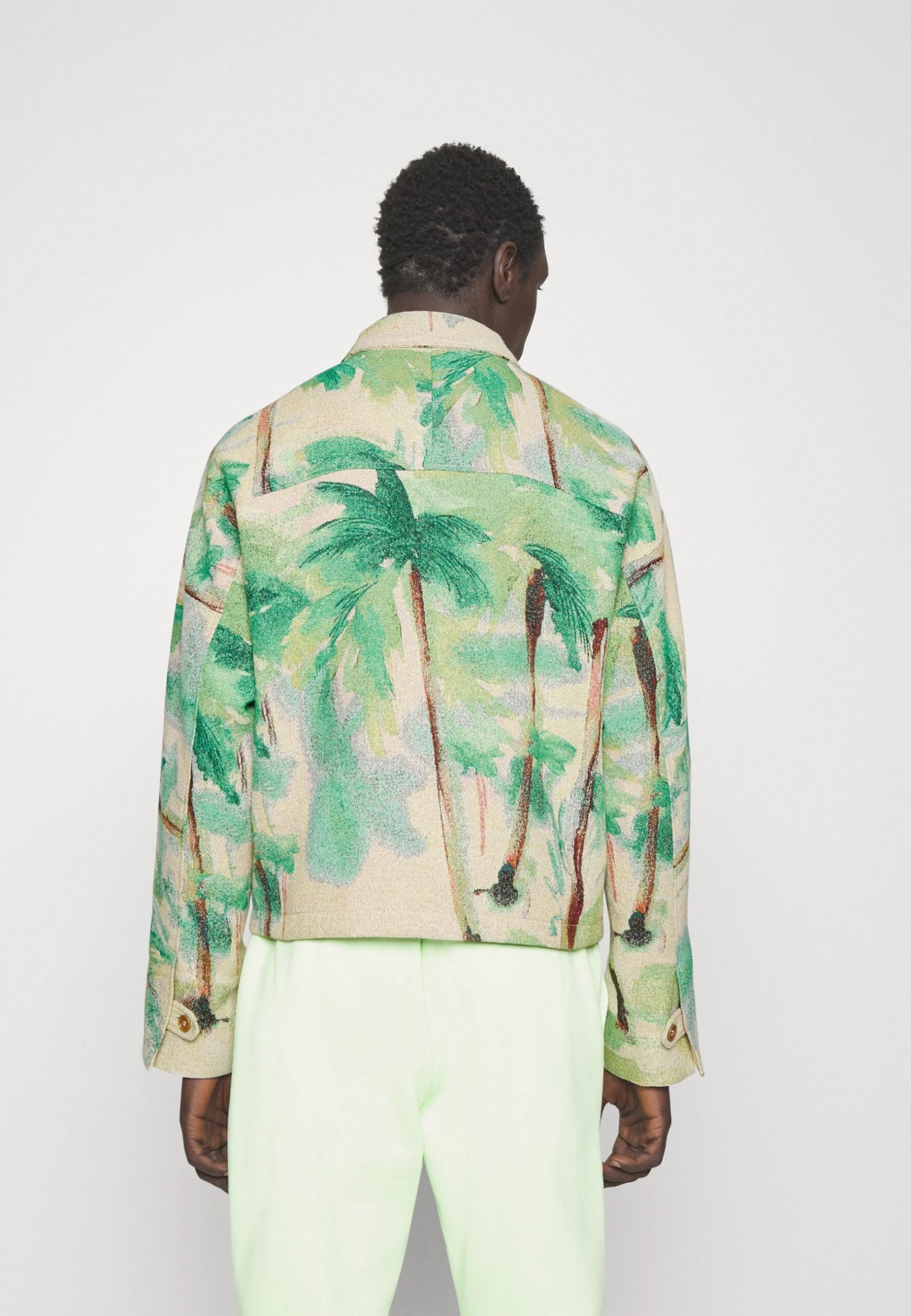 Emporio Armani Blouson Jacket - Summer Jacket - Verde Acquitrino 5 Emporio Armani Blouson Jacket - Summer Jacket - Verde Acquitrino - Image 3