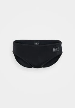 EA7 Emporio Armani BEACHWEAR - Swimming Briefs - Black/silver -Total Wear Store 5a32da1279784825b474ea8596b61c29 2
