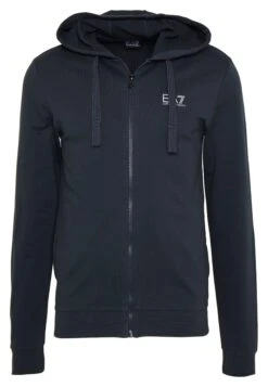 EA7 Emporio Armani Zip-Up Sweatshirt - Night Blue 12 EA7 Emporio Armani Zip-Up Sweatshirt - Night Blue -Total Wear Store 5a61ddf500444737949edfe5023e9f48