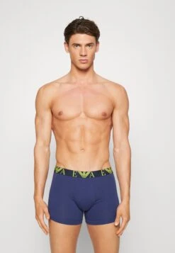 Emporio Armani 3-Pack- Pants - Ruggin/Lime/Inchiost - Rust/Lime/Ink