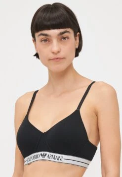 Emporio Armani PADDED SOFT CONTOUR BRA - Triangle Bra - Black -Total Wear Store 5ad2b5d5abd944d19fb87025f831facb
