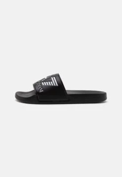 EA7 Emporio Armani UNISEX - Pool Slides - Black Beauty