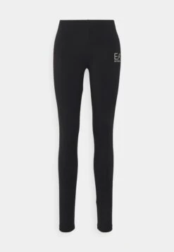 EA7 Emporio Armani Leggings - Trousers - Black/Gold -Total Wear Store 5b8e90cbe62b406caa67b7870b88730c