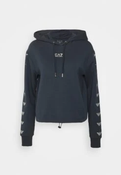 EA7 Emporio Armani Sweatshirt - Navy/Silver -Total Wear Store 5ba615cbf0ae45259b0107a4b7da1d80