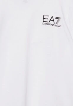 EA7 Emporio Armani Unisex - Basic T-Shirt - Bianco -Total Wear Store 5bff6824bf4c461cb6668bc55d9464df