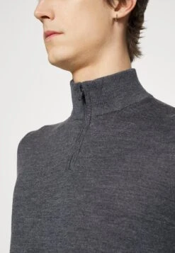 Emporio Armani Jumper - Grigio Melange -Total Wear Store 5c066d56e6bb4cfe81f4cc38c88c7d30