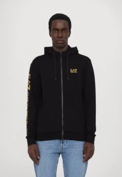 EA7 Emporio Armani Hoodie - Black/gold