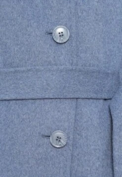 Emporio Armani COAT - Classic Coat - Blue Melange -Total Wear Store 5ce11f8b13d94112b450132f6dcb8bae