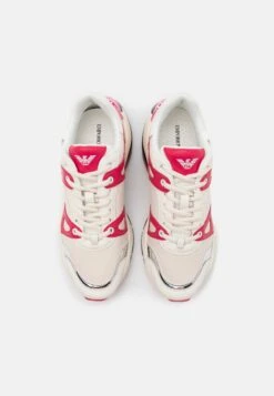 Emporio Armani Trainers - Warm White/Pink/Silver 13 Emporio Armani Trainers - Warm White/Pink/Silver -Total Wear Store 5cf2a420a48a44cc9648c7f574e2b203
