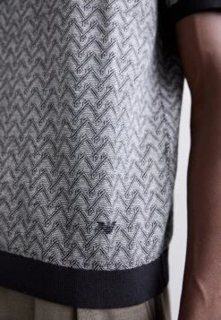 Emporio Armani Polo Shirt - Micro Dark Navy -Total Wear Store 5d1e03d0f67a45ea9d3bc504f11ccc24