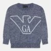 Emporio Armani Jumper - Navy Melange -Total Wear Store 5d4ee808b1ec4b28a839a61ae8ae1351