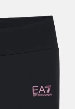 EA7 Emporio Armani Leggings - Black/dusky Orchid -Total Wear Store 5dad8a98ce44485e805b555100d252f7